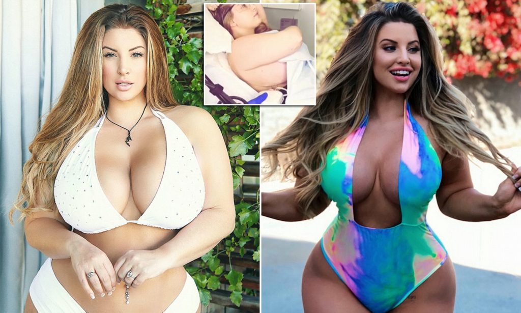 Ashley Alexiss body measurements lips boob job