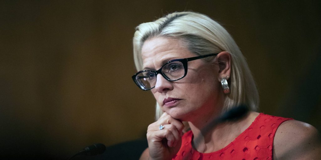 Kyrsten Sinema nose job