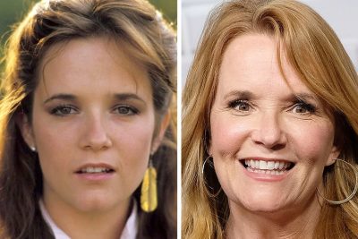 Lea Thompson facelift boob job lips